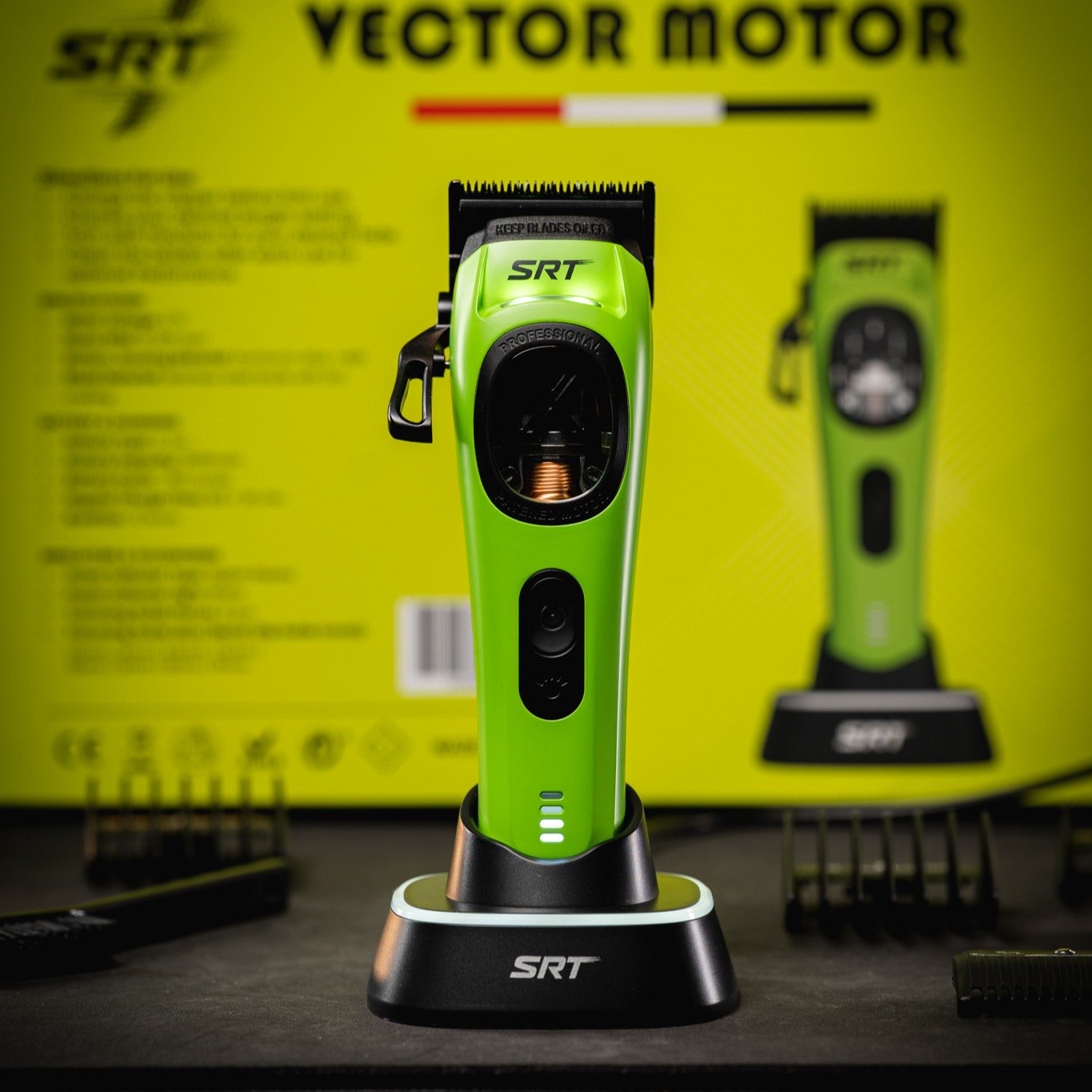 ماشین اصلاح حجم زن حرفه‌ای SRT مدل Ares Vector Clipper