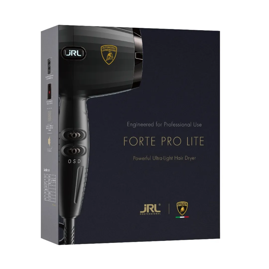 سشوار حرفه‌ای لامبورگینی JRL x Lamborghini Forte Pro Lite  2400W مدل Diamante 2020L