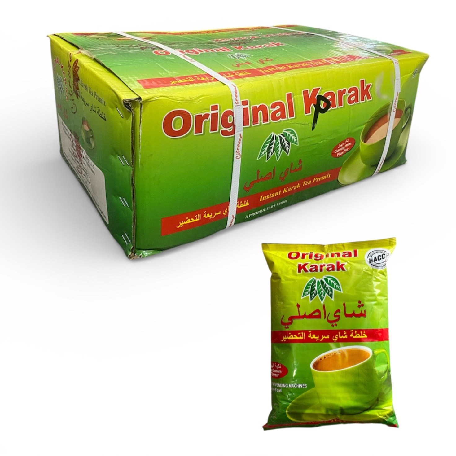 چای کرک اورجینال ۱ کیلوگرم Karak Tea عمده کارتن ۱۶ بسته (چهارطعم)